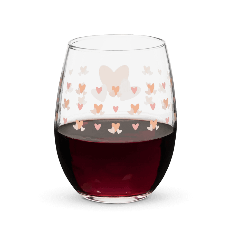 3x The Love Wine Glass product image (6)