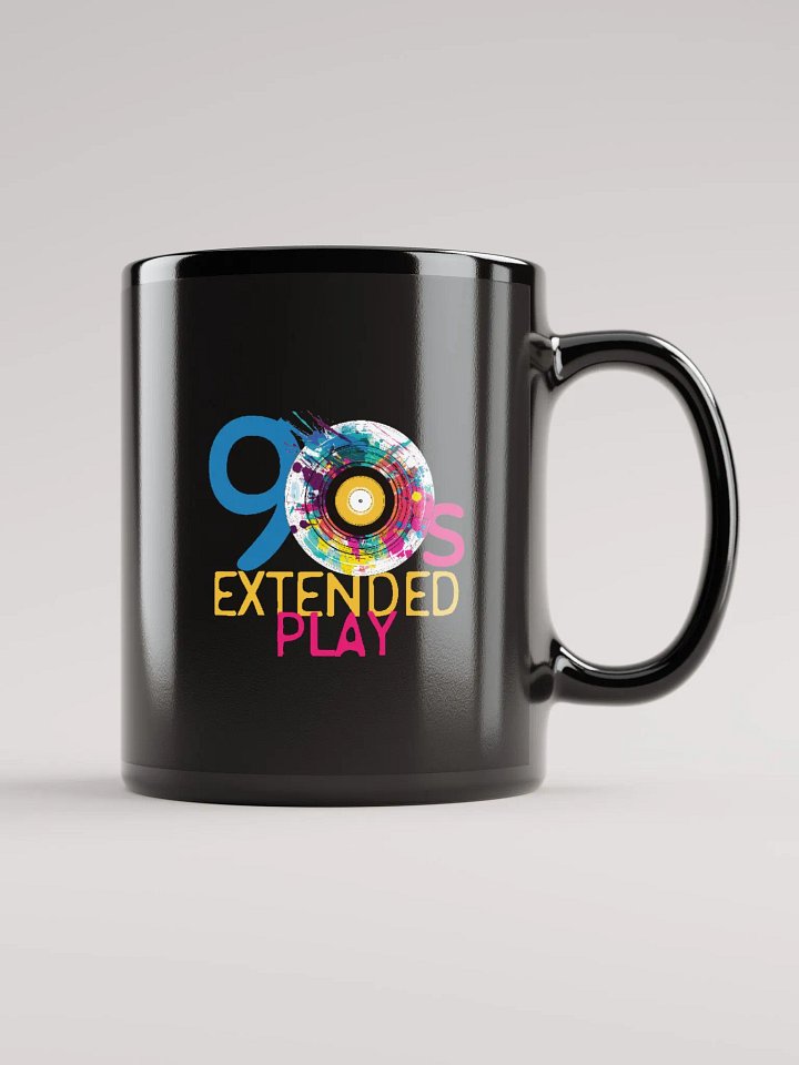 90s Extended Play | Black Mug product image (1)