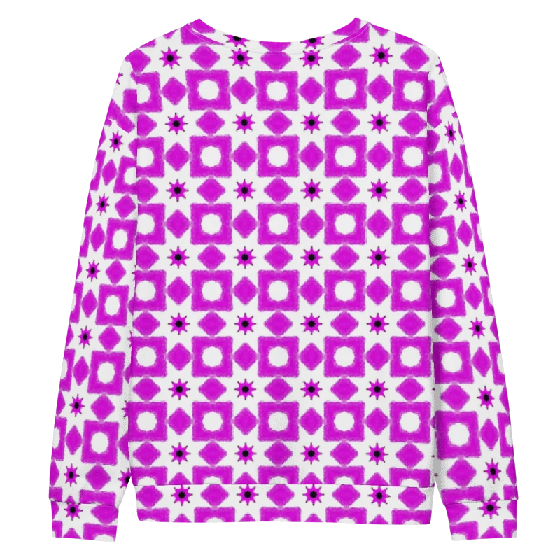 Abstract Fun Pattern Unisex All Over Print Sweatshirt product image (17)