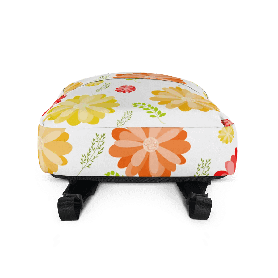 Orange Floral Backpack product image (3)
