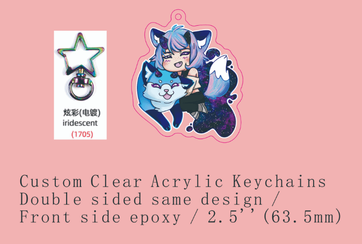 Limited Edition Acrylic Keychain!!!! product image (3)