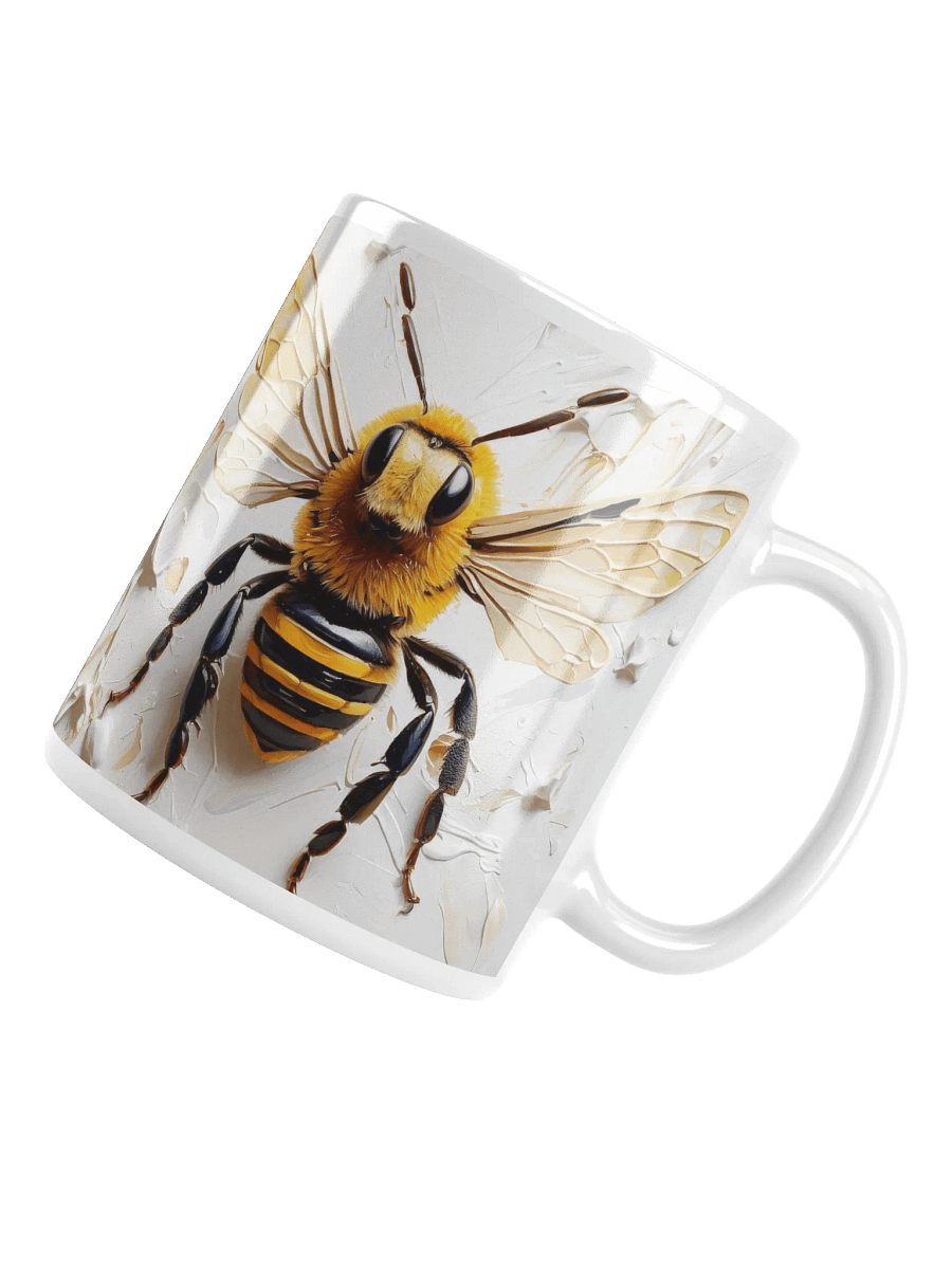 Floral Honeycomb Ceramic Mug product image (4)