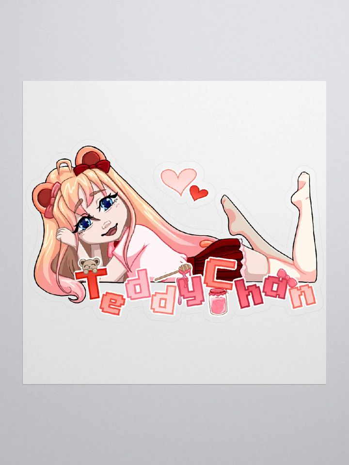 Valentine Teddy Logo Sticker product image (1)