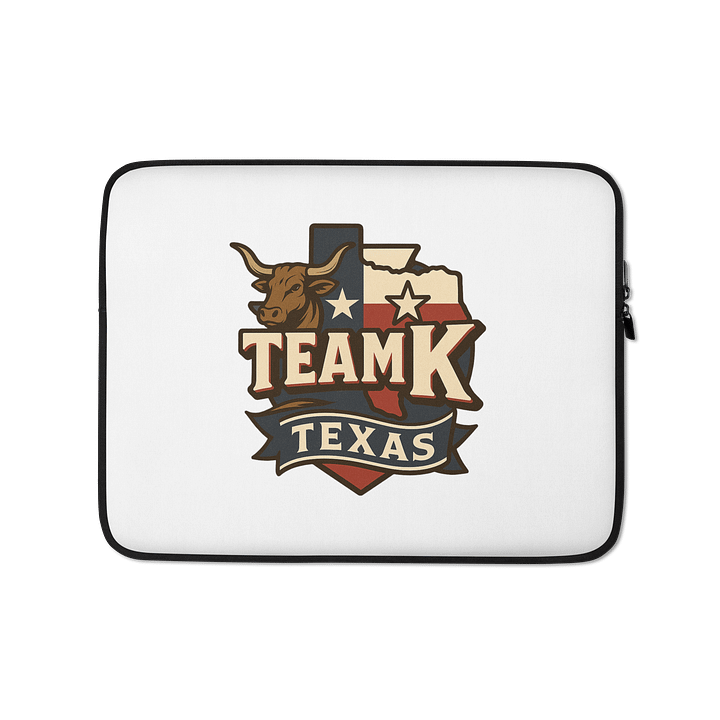 Team K Texas Laptop Sleeve product image (1)
