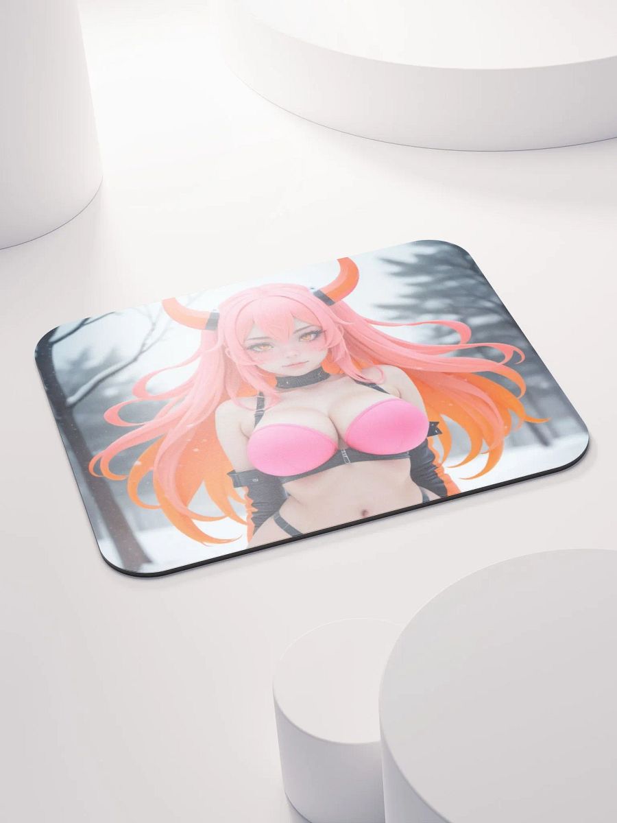 Mystical Horned Maiden Mouse Pad product image (5)
