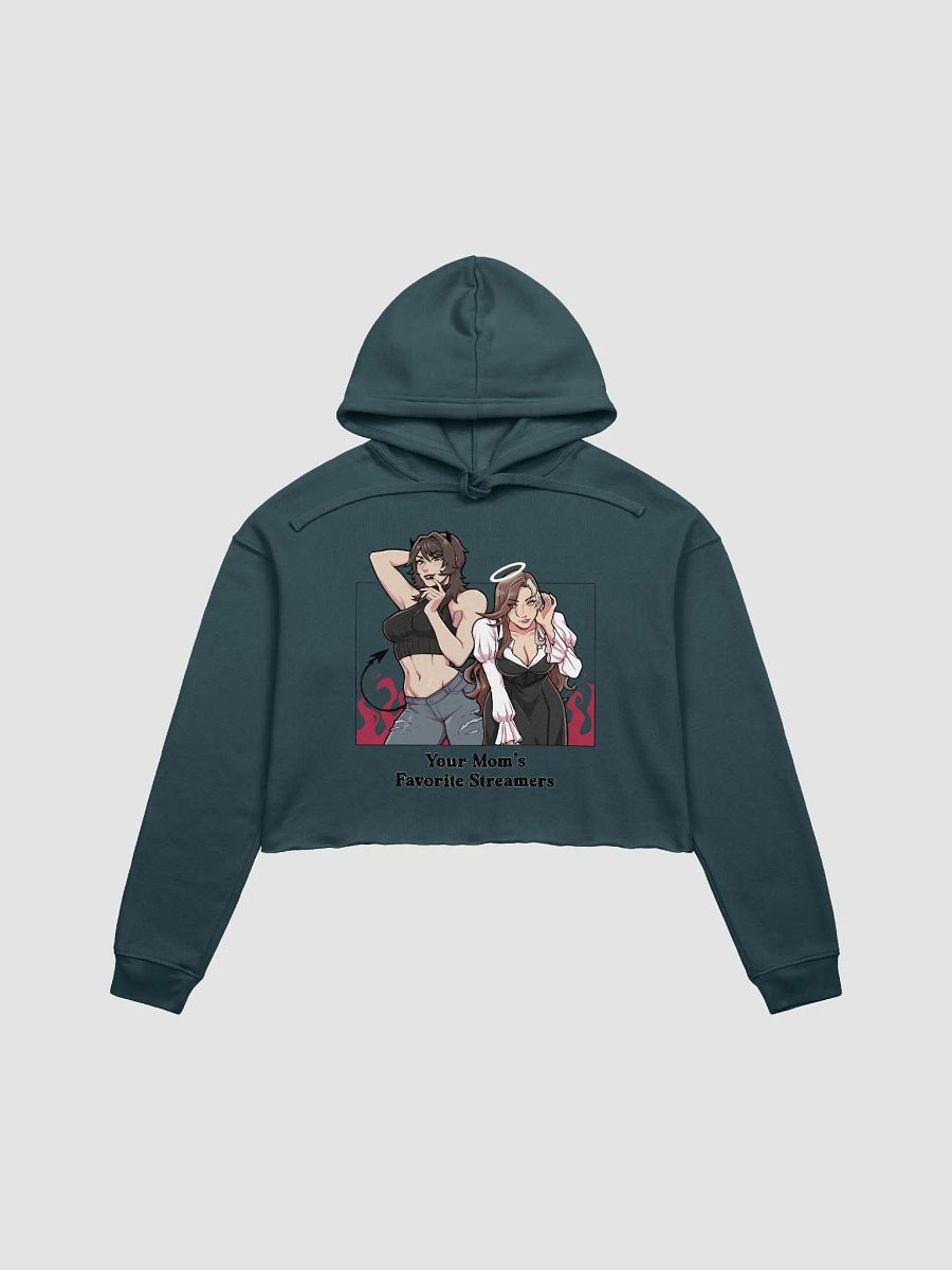Your Mom's Favorite Streamers Crop Hoodie product image (3)