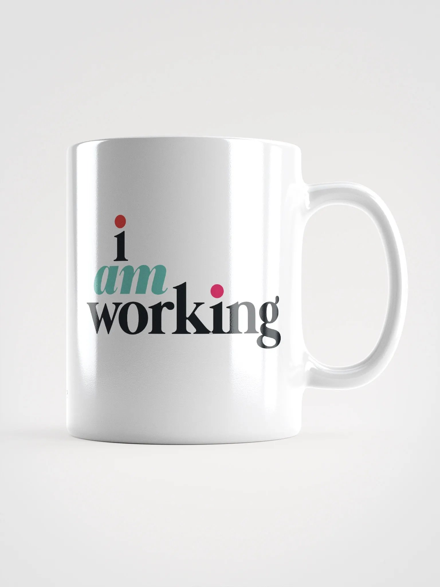 I AM WORKING MUG product image (1)