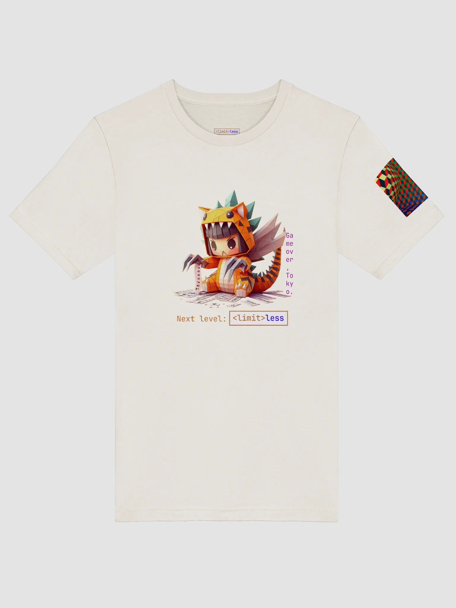Limitless Gamer Girl T-Shirt - Retro Tech Streetwear for Geek Queens product image (9)