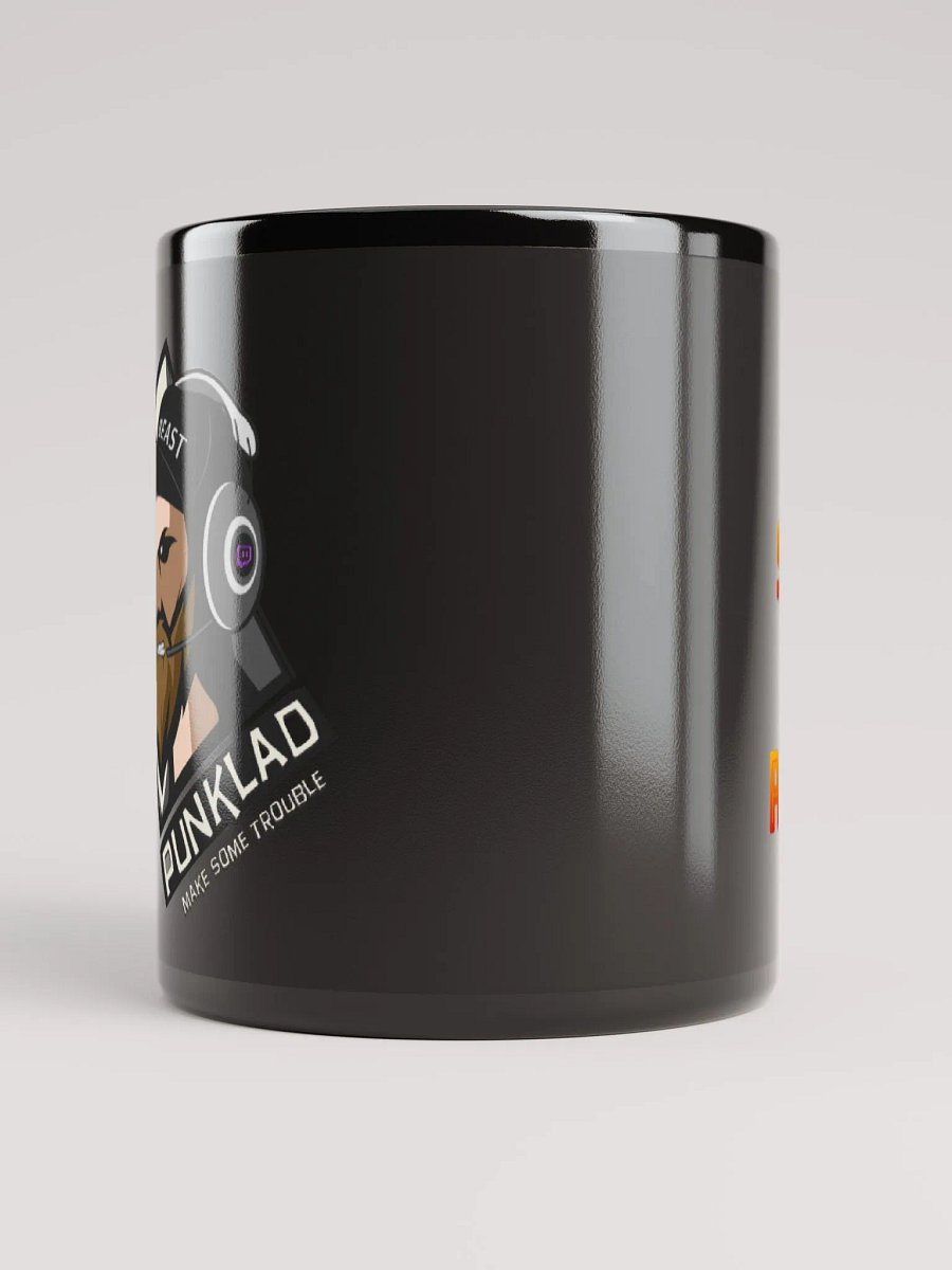 BLACK GLOSSY MUG: EAT, SLEEP, DMZ, REPEAT. product image (5)