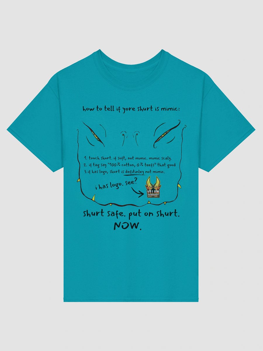 Mimic Shirt - Black Text product image (5)