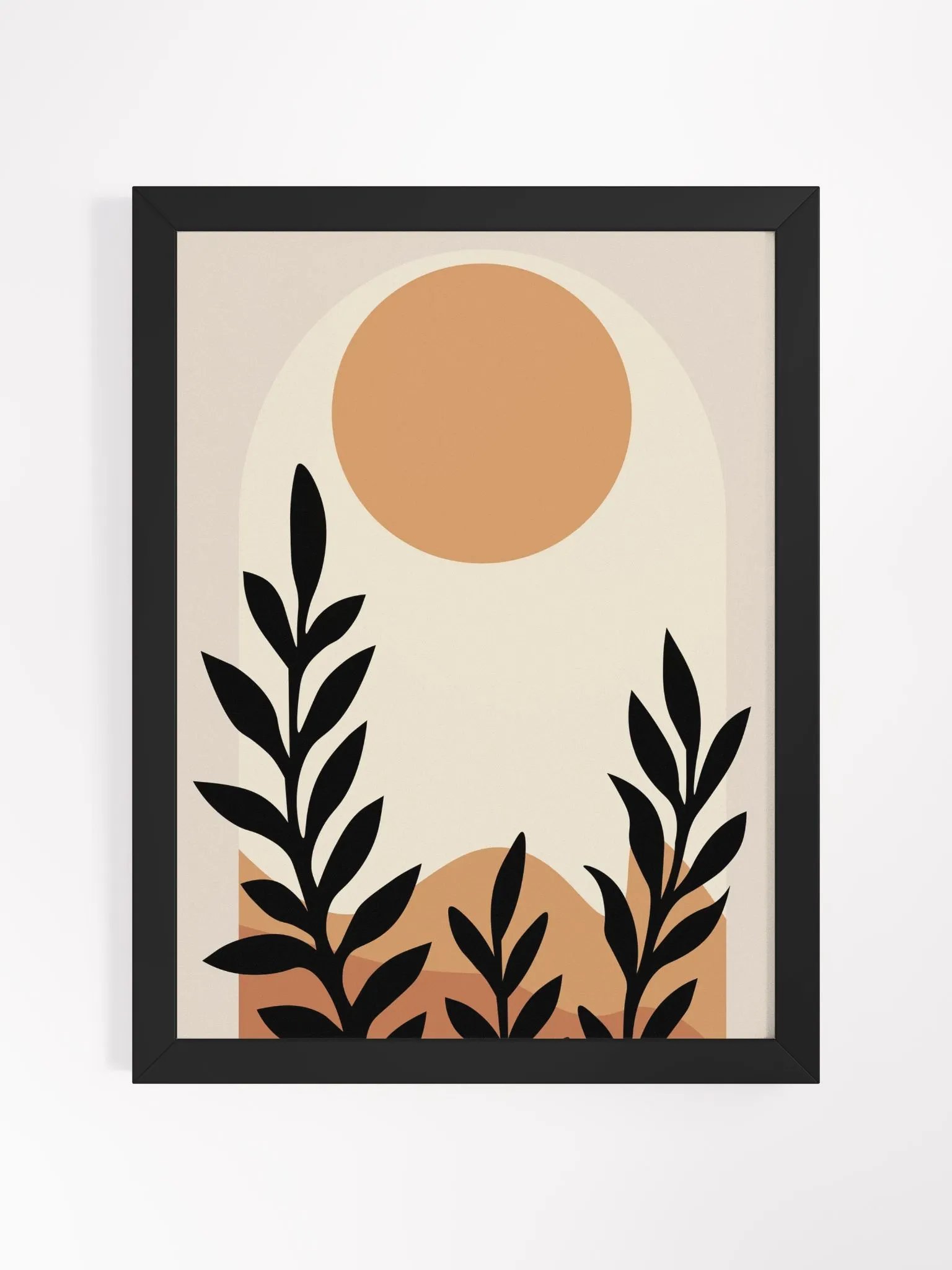 Sunrise Silhouette Framed Poster product image (4)