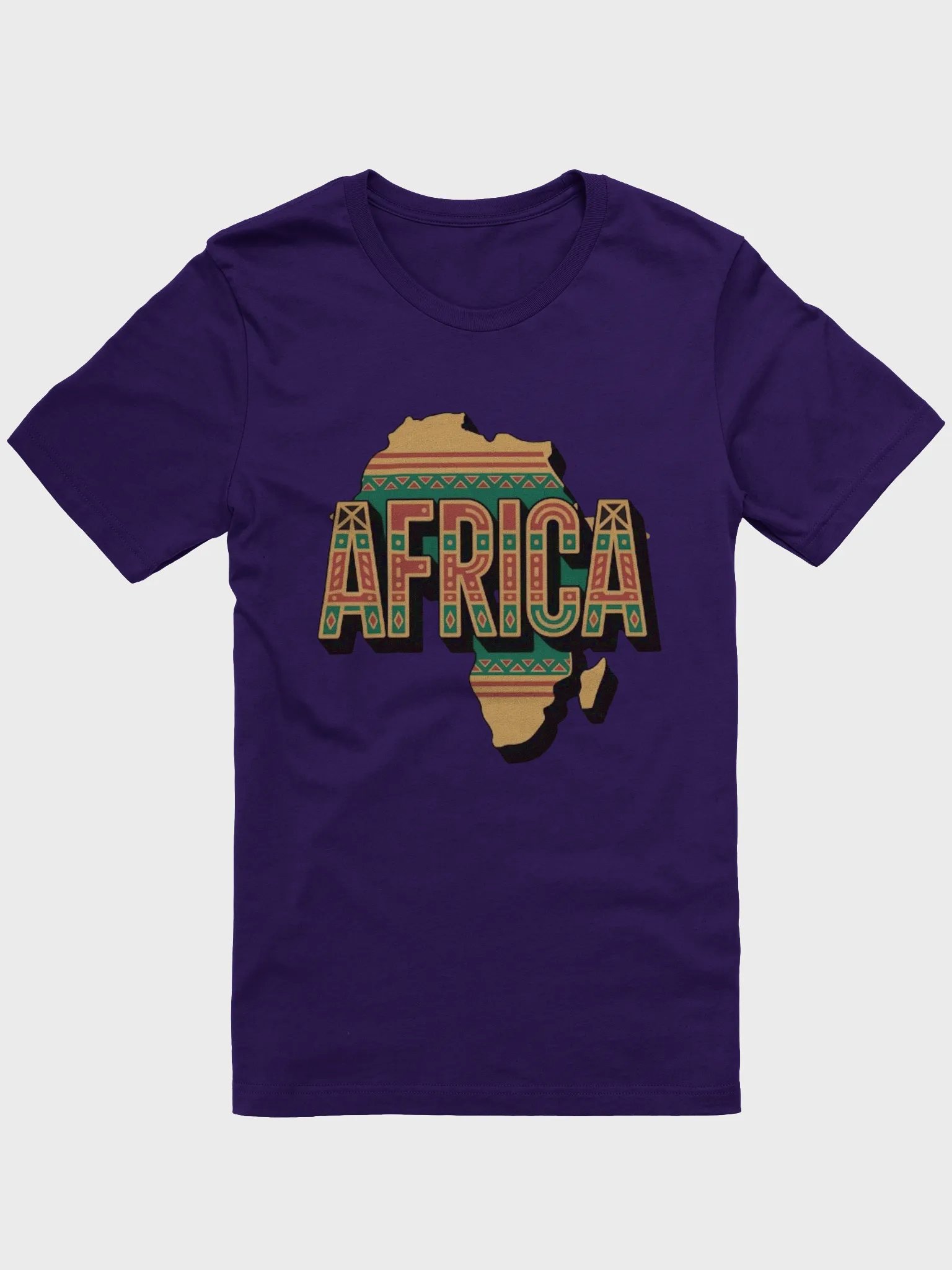 Africa Map of Africa Supersoft T-shirt product image (2)
