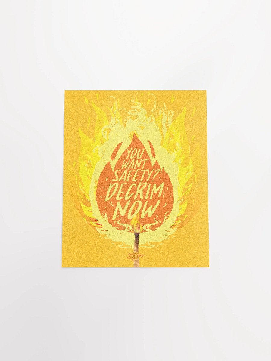Decrim Now 8x10 poster product image (4)