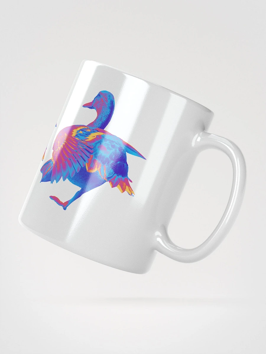 Funky Neon Pink and Blue Duck Mug product image (4)