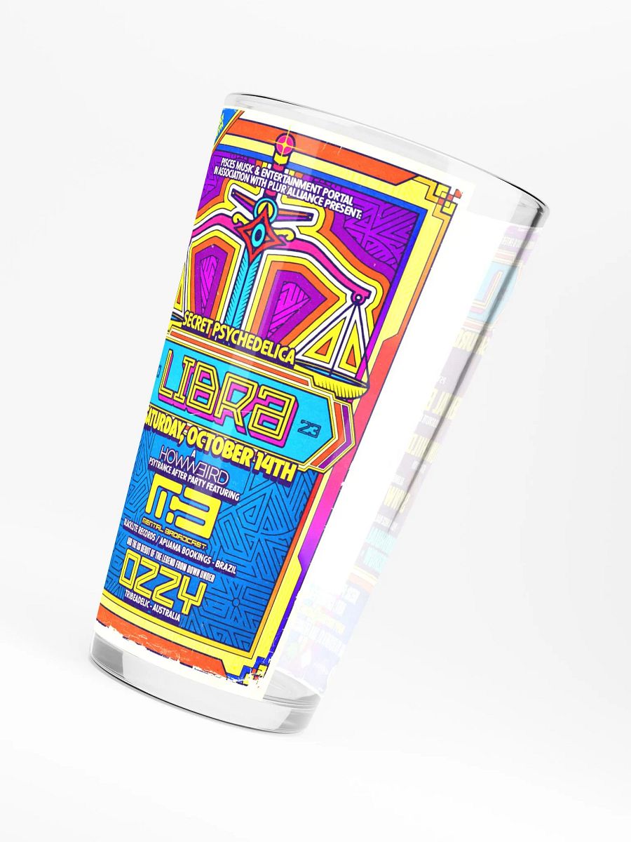 Libra 2023 Shaker Pint Glass product image (4)