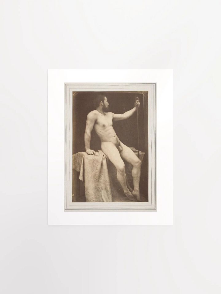 Academic Model By Guglielmo Marcon (c. 1885) - Print product image (1)