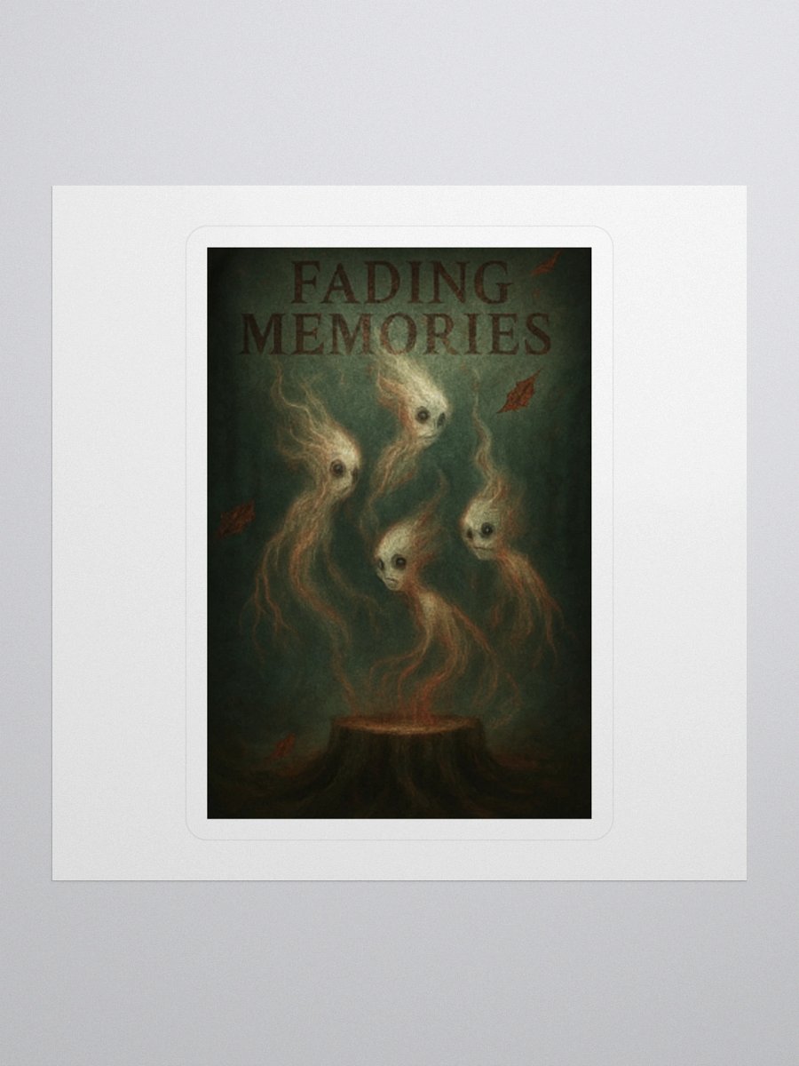 “Fading Memories (Spirits)” Sticker – LaMontagne product image (1)