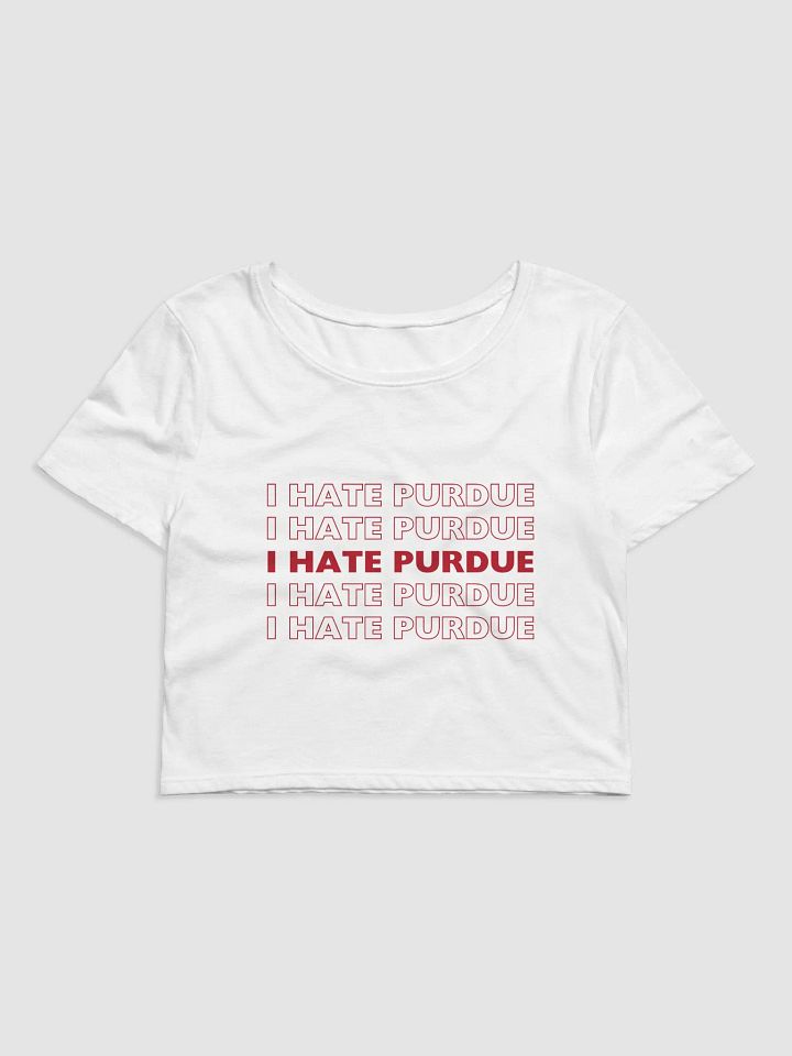i hate purdue baby tee product image (1)