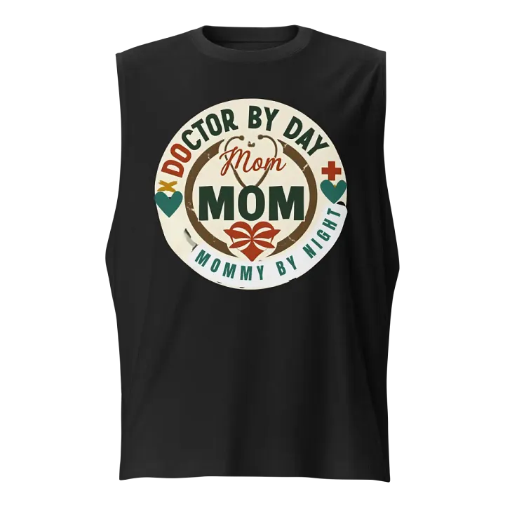 Mommy by Night Muscle Tank product image (1)
