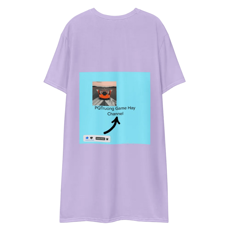 Váy thun in toàn thân/Full body printed T-shirt dress product image (6)