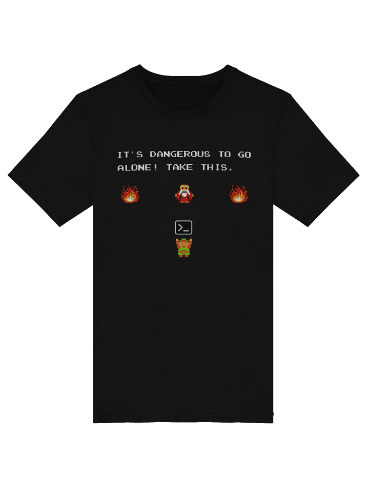 "It's Dangerous to go Alone" T-Shirt product image (3)