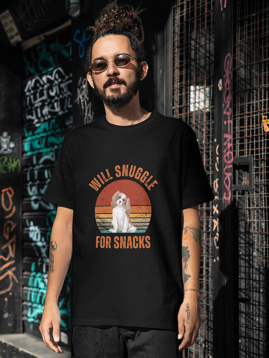 Snuggle-Ready Cavalier King Charles Spaniel T-Shirt product image (4)