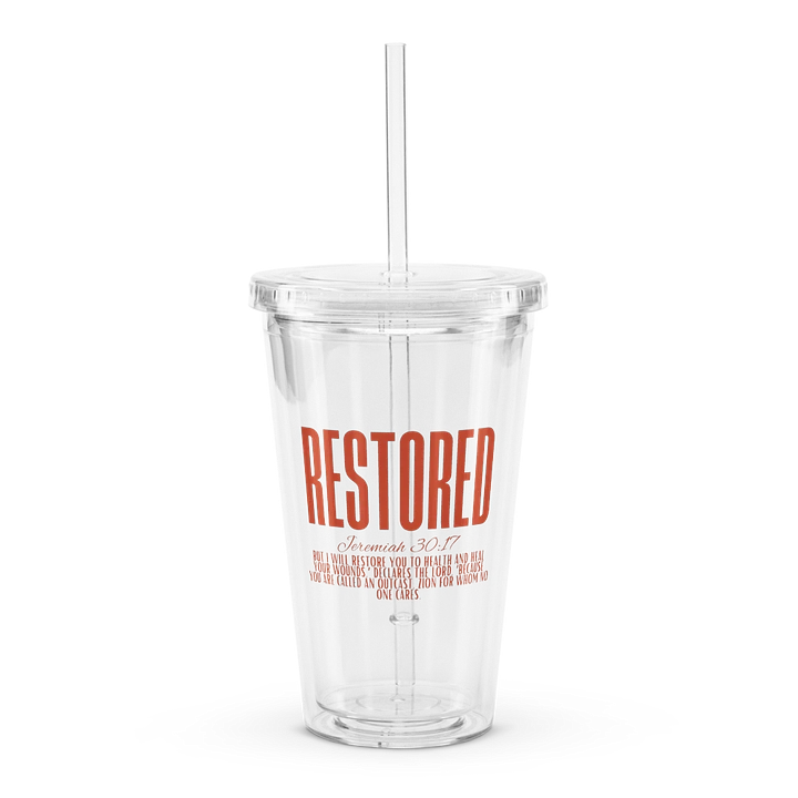 RESTORED- Jeremiah 30:17 Tumbler product image (1)