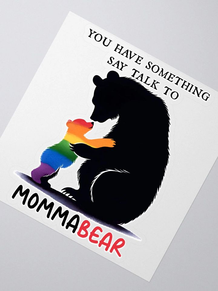 Momma Bear Sticker product image (2)