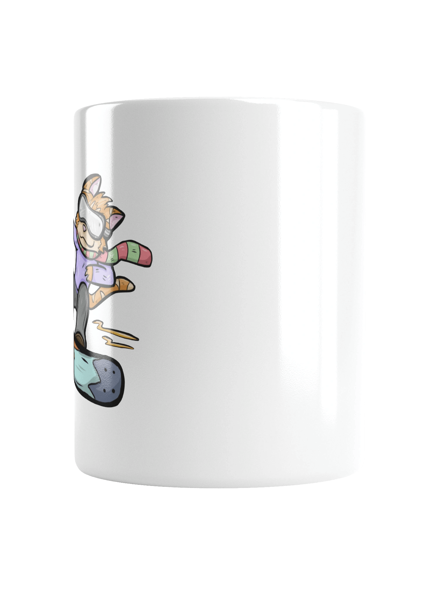 Rusty Snowboarding Holiday White Mug Christmas 2025 product image (3)