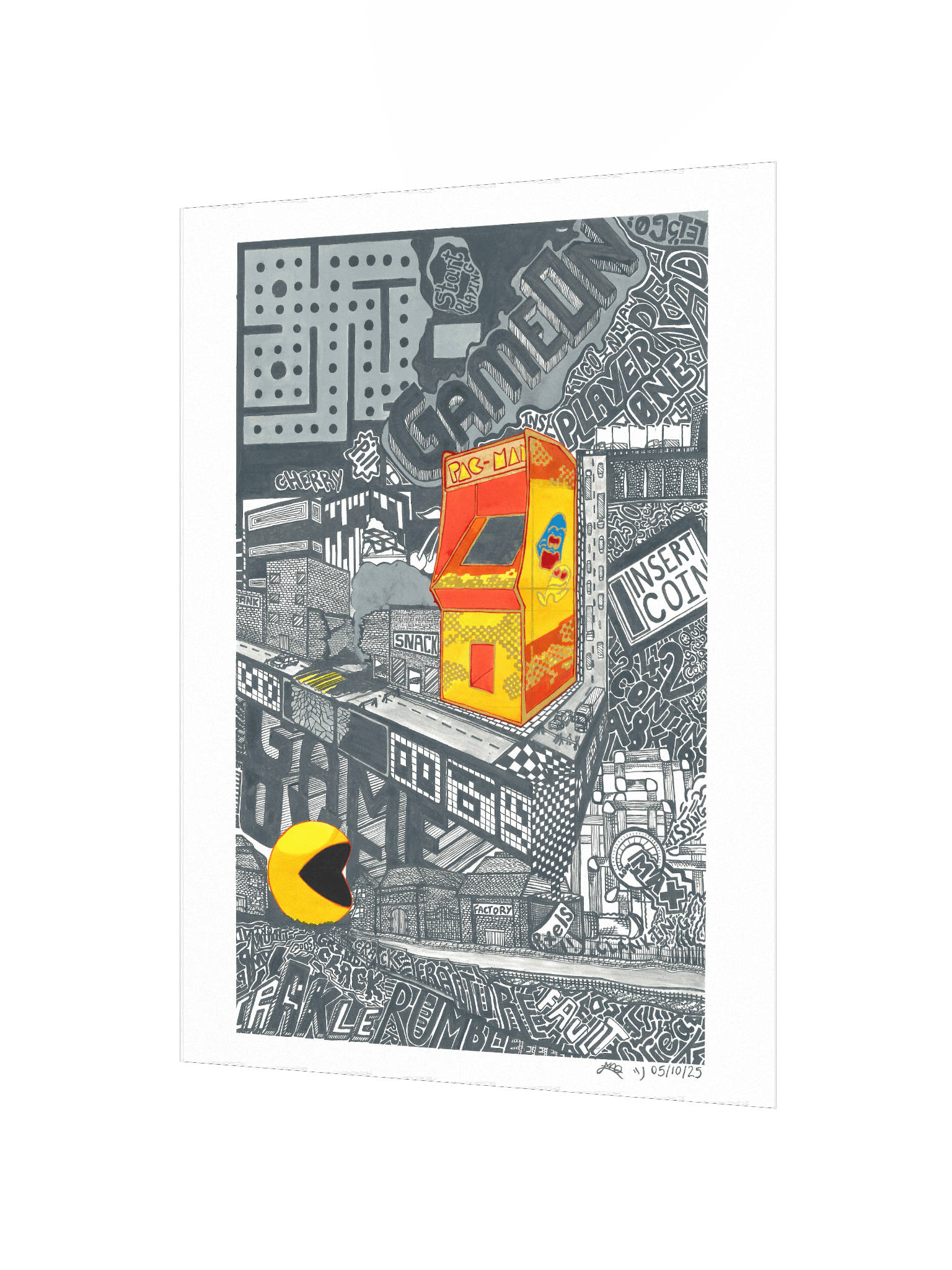 Pac-Man Madness Poster product image (2)