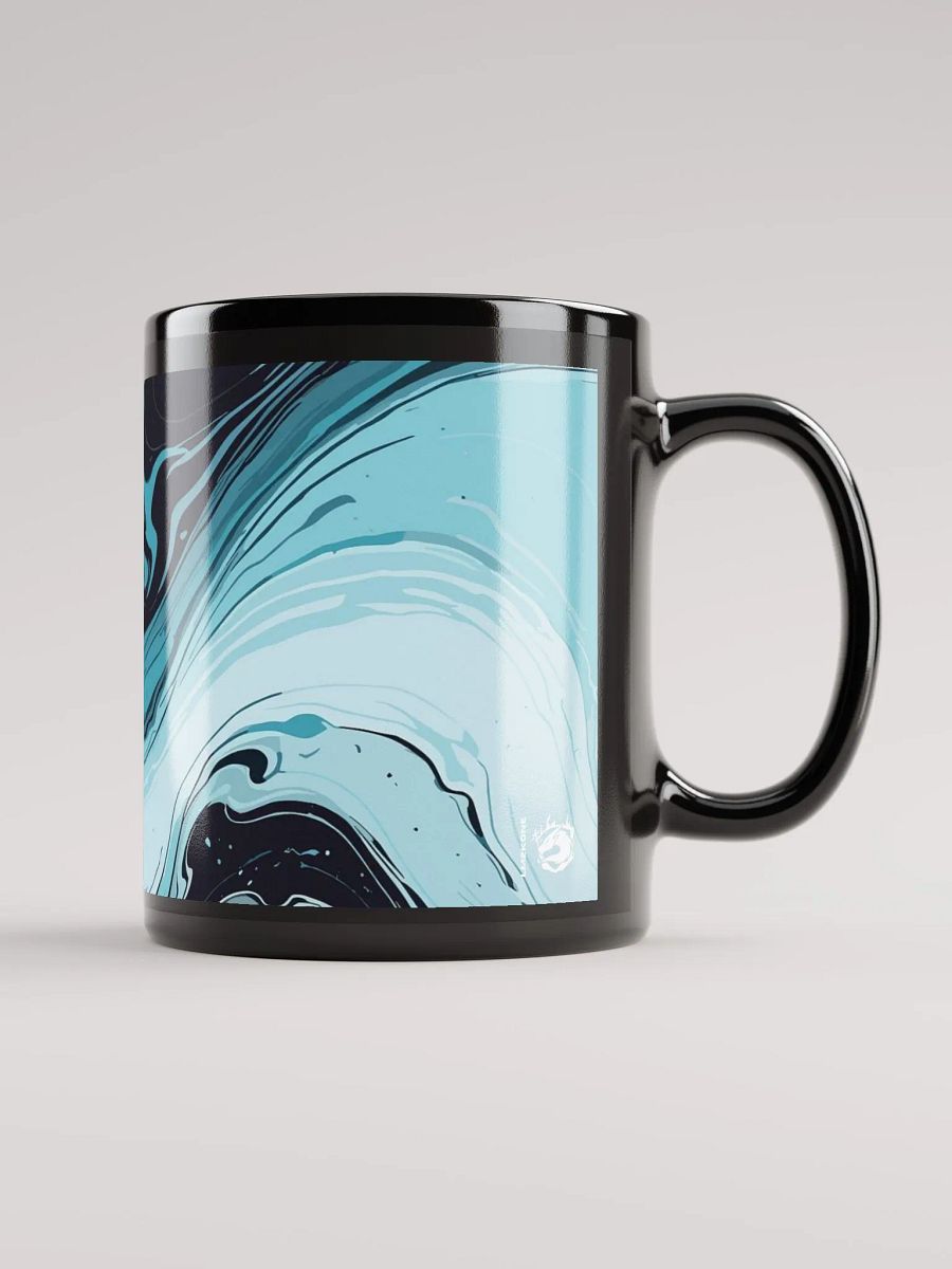 Marbled Teal Swirl Mug product image (3)