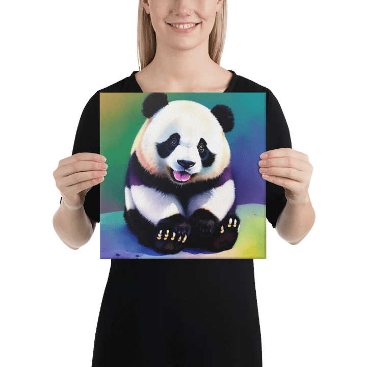 Cute Panda Digital Painting - v3 product image (2)