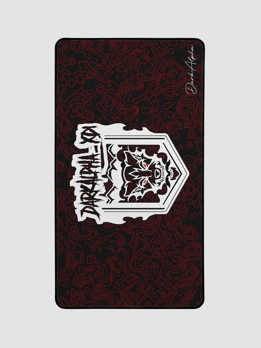 DarkAlpha Red Topograph Mouse Pad product image (1)
