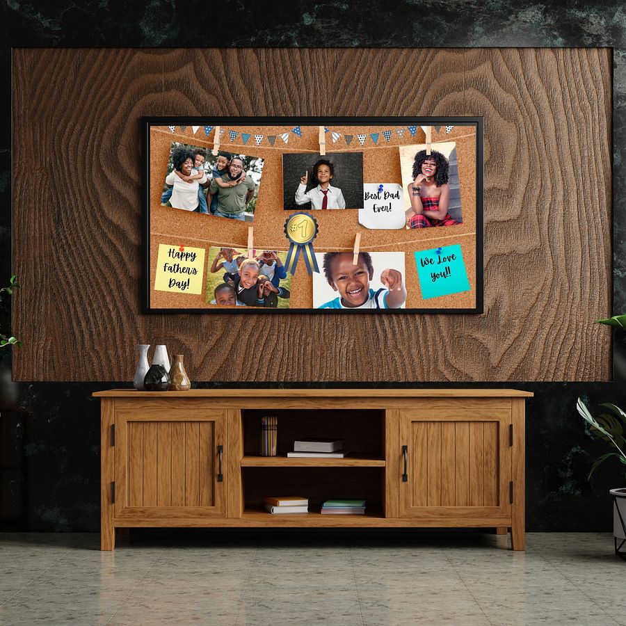 Pin Up Dad TV Frame Art product image (4)