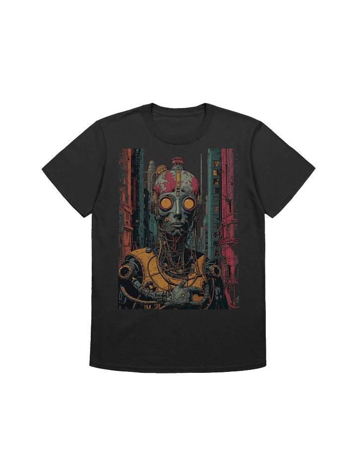 Dystopian Cyborg Punk T-Shirt product image (1)