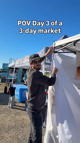 he’s okay i promise 🤭
.
.
.
#marketvendor #smallbusiness #smallbusinessowner