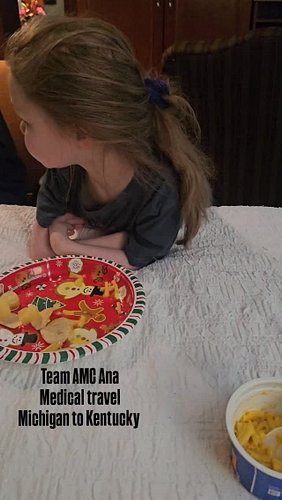 Yesterday ended with dinner. We're up and ready to hit the road today - Kentucky to South Carolina. Wish us luck! #medicalvlo...