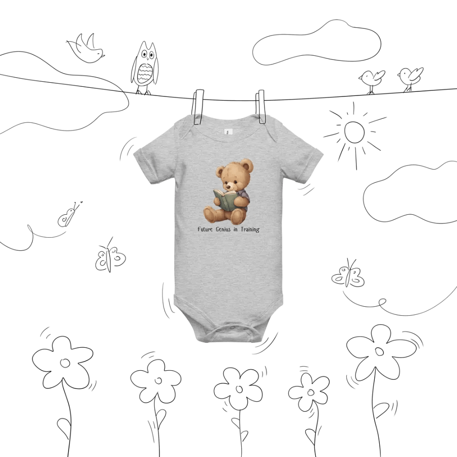 Genius Teddy Baby Onesie product image (36)