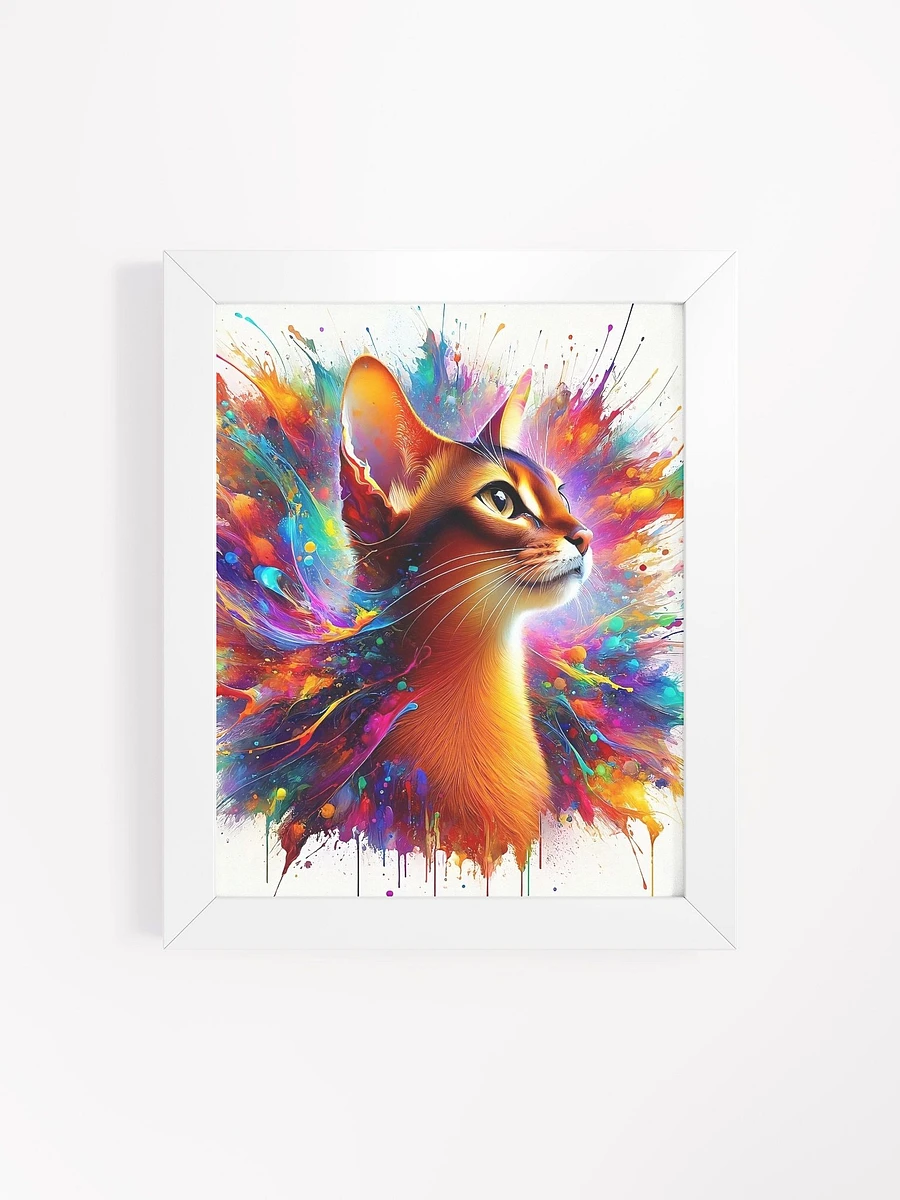 Framed High-Quality Matte Poster (in): Abyssinian product image (52)