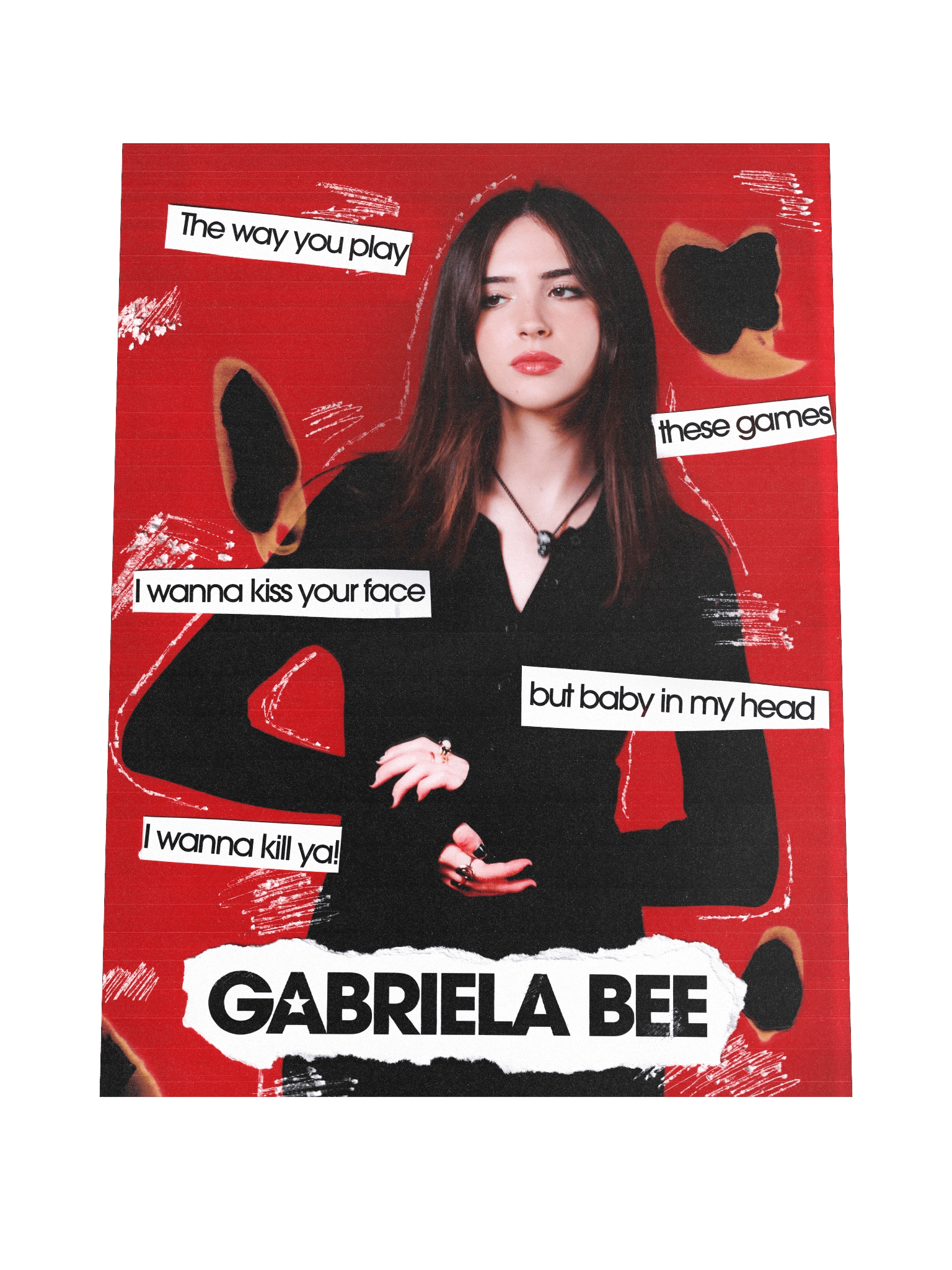 Gabriela Bee "I Dare Ya" Poster product image (4)