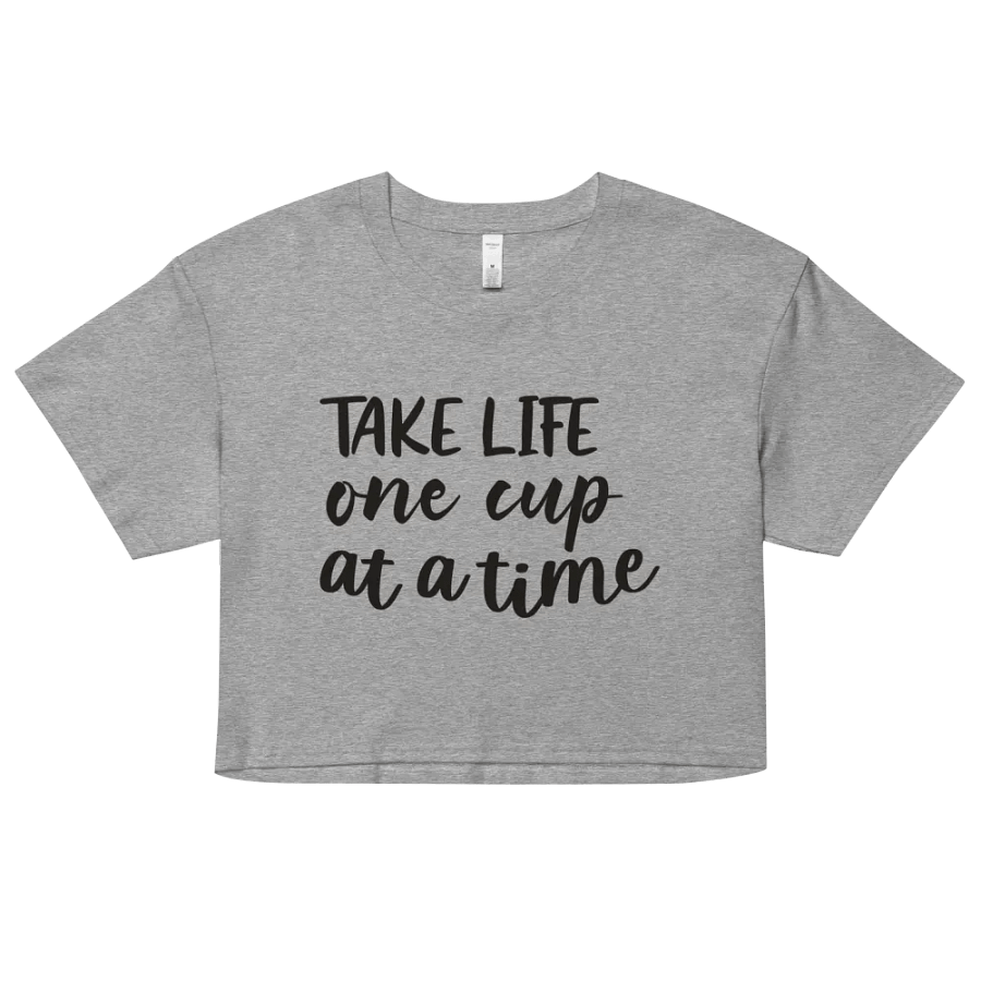 Sip of Life Crop Top product image (6)