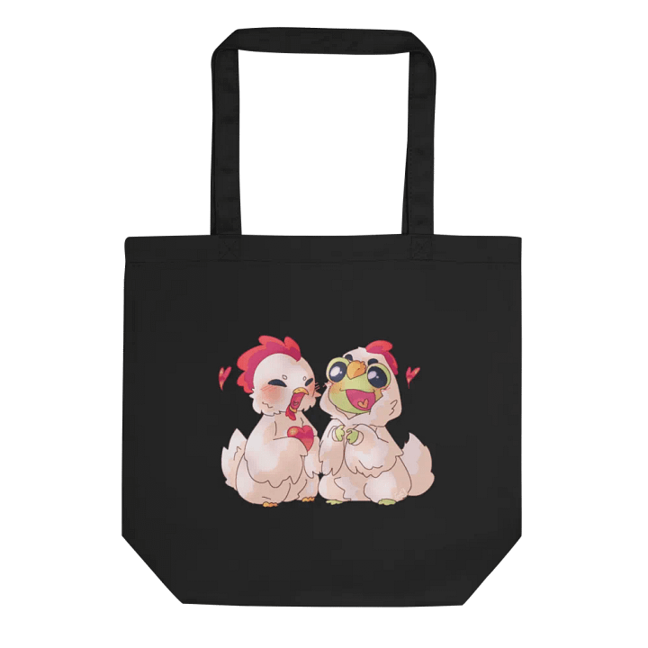 'Hop and Flutter into Love' Eco-Friendly Tote Bag product image (1)