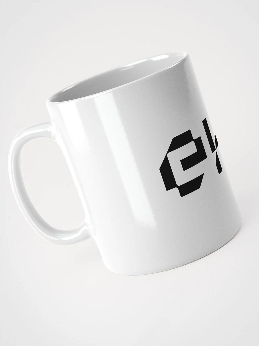 EKO's Black Logotype Mug (White) product image (6)