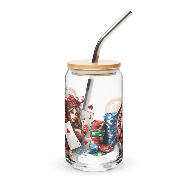 Casino Glass Can Sipper product image (1)