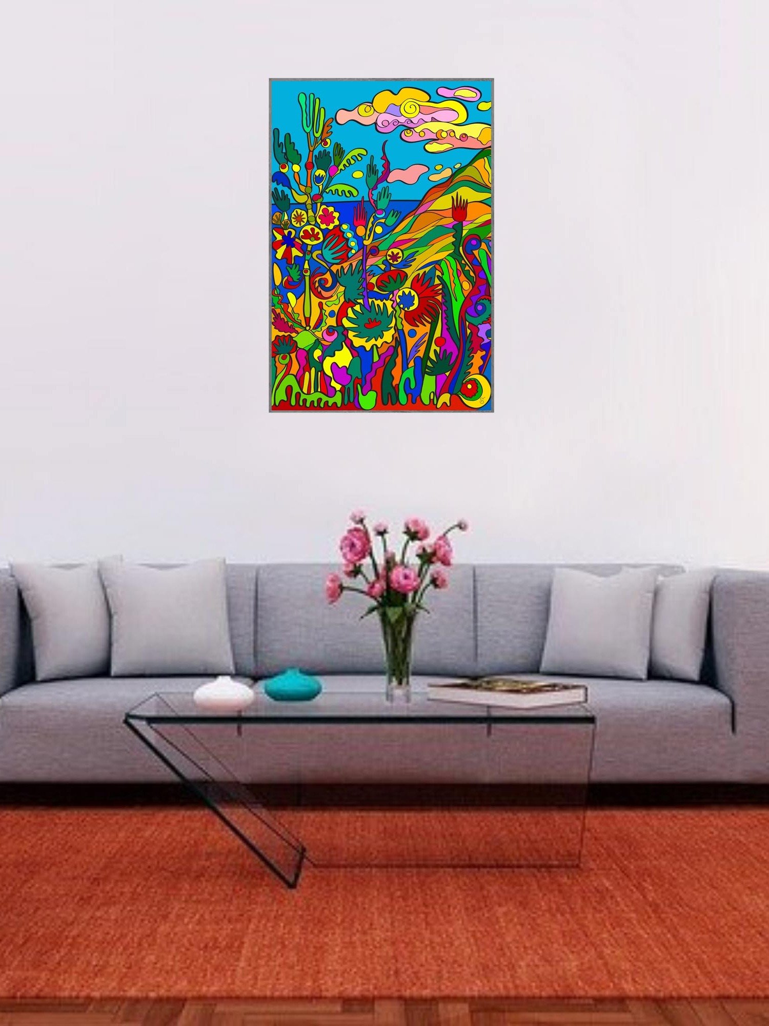 Vibrant Matte Poster Print - Tropical Seashore product image (7)
