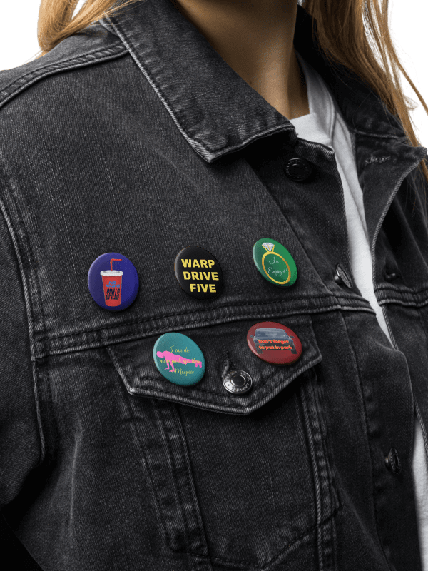 Warp Drive Five Button Set #3 product image (2)
