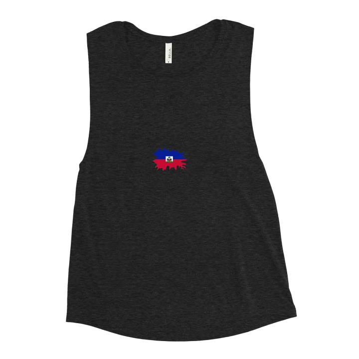 Tank Top Haitian flag product image (2)