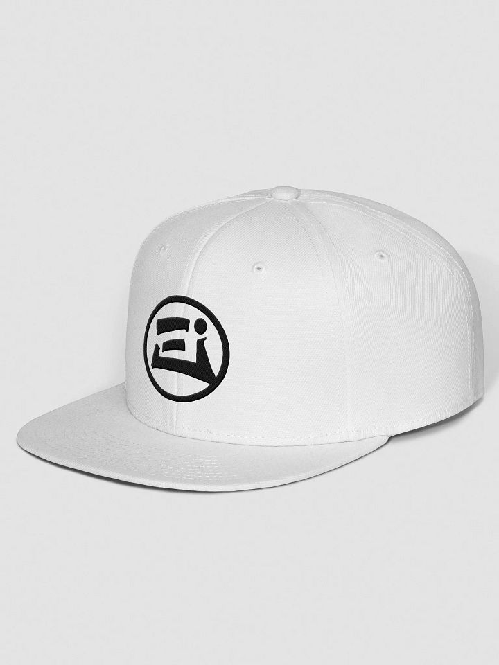 Black (Classic) EJI Icon Wool Blend Snapback Cap product image (6)