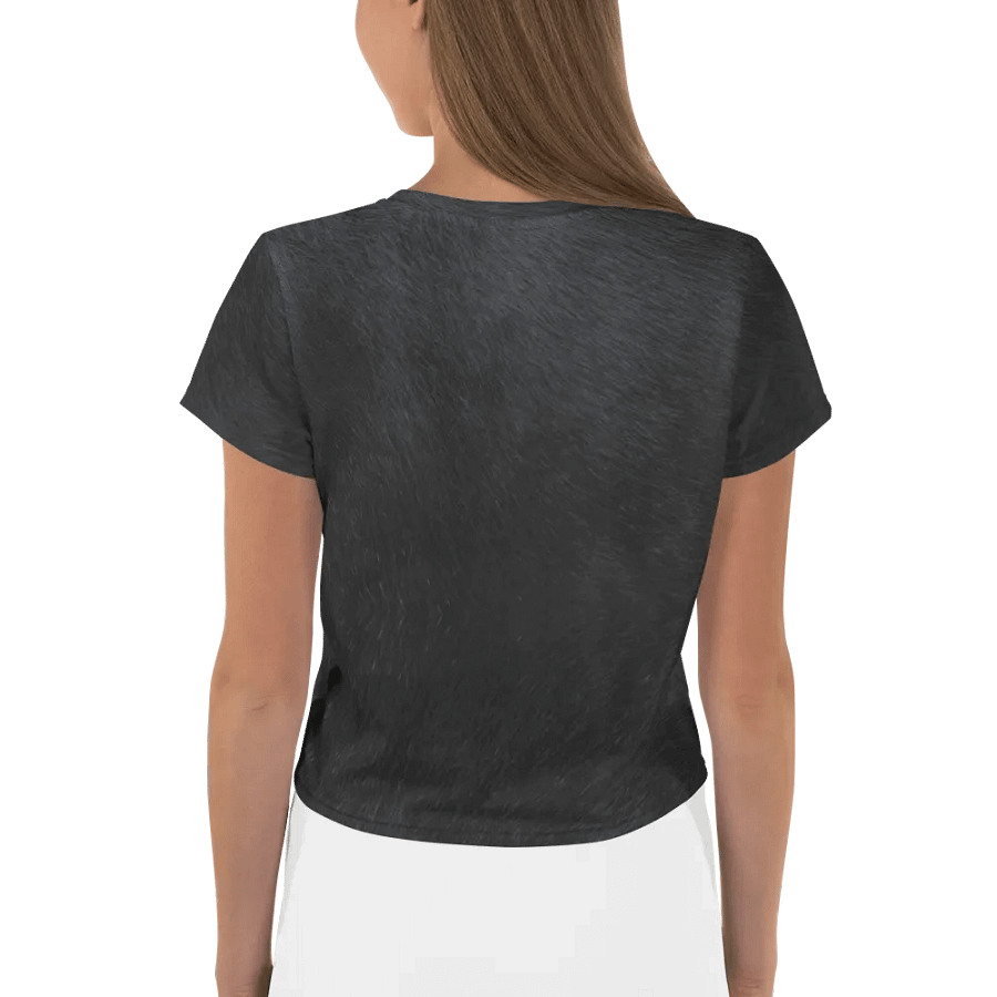 Black Cat Crop Tee product image (2)