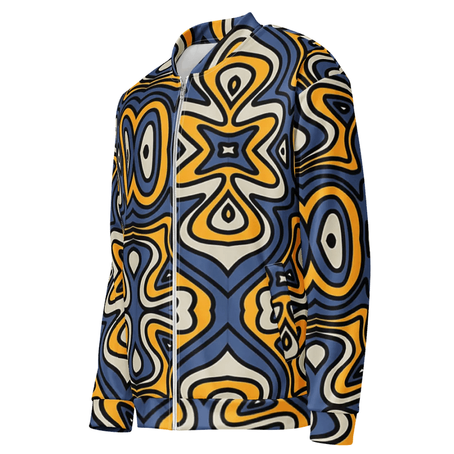 Psychedelic Swirls Bomber Jacket product image (8)